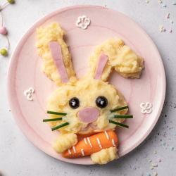 Purée lapin de Pâques