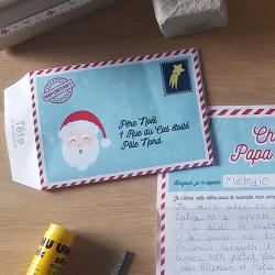 Comme la lettre de Noël, l'enveloppe de Noël est incontournable ! En voici une très jolie à imprimer gratuitement pour aider votre enfant à envoyer sa lettre au Père Noël. Vous n'avez pas besoin de me