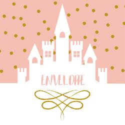Imprimez votre enveloppe pour pouvoir inviter tout le monde au meilleur anniversaire de princesse du monde. Il suffira de l'imprimer sur une feuille A4 et de la monter afin de pouvoir y glisser l'invi