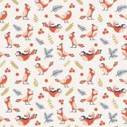 Couverture de carnet à imprimer gratuitement avec des motifs d'oiseaux pour personnaliser les carnets et cahiers. Une manière de ne jamais se lasser de ses cahiers et carnets.