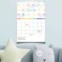 Fabriquer un calendrier mural