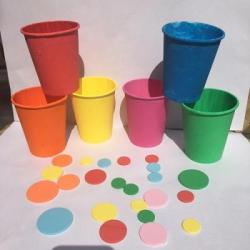 Jeu de lancer de pions