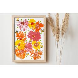 Faire des fleurs avec des sacs en plastique