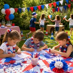 20 activités faciles pour le 14 juillet avec les enfants : des idées simples pour une journée festive