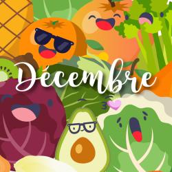 Consommer des fruits et légumes de saison c'est bon pour l'environnement mais aussi pour vous ! Endive, chou rouge, kiwiou encore salsifi : retrouvez notre jolie liste des fruits et légumes de décembr