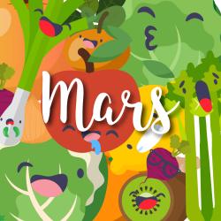 Liste des fruits et légumes de saison en mars : Consommer des fruits et légumes de saison c'est bon pour l'environnement mais aussi pour vous ! chou-rouge, chou-rave ou encore pamplemousse : retrouvez