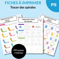 Graphisme boucle et spirale