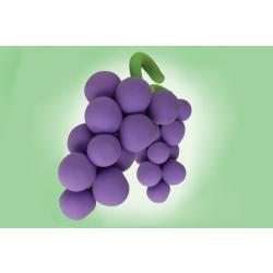 Grappe de raisins en pâte à modeler