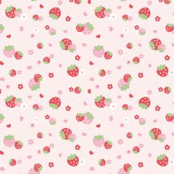Couverture de carnet à imprimer gratuitement avec des motifs de fraises pour personnaliser les carnets et cahiers. Une manière de ne jamais se lasser de ses cahiers et carnets.
