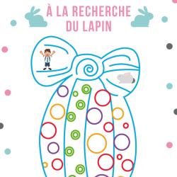 Jeu de labyrinthe  pour jouer sur le thème de Pà¢ques- Jeu gratuit à imprimer , ou il faut tracer le chemin que doit prendre Martin au travers d'un labyrinthe en forme d'oeufs.