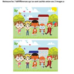 Un jeu à imprimer sur le thème du Carnaval