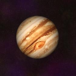 Jupiter est la plus grande planète du Système solaire. Elle est plus de onze fois plus grosse que la Terre. En fait cette planète est si grande qu'elle pourrait contenir toutes les autres planètes du 