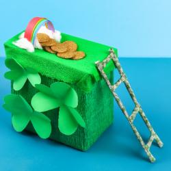 Fabriquez un piège à Leprechaun avec les enfants pour la Saint Patrick : cette célèbre fête irlandaise.