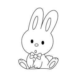 ?Envie d'un coloriage lapin de paques ? Imprimez nos modèles amusants et ? laissez vos enfants exprimer leur créativité pour Pâques !?