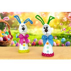 Lapin de Pâques en polystyrène