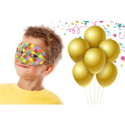 Créez un masque Arlequin pour le Carnaval avec des stickers en mousse auto-adhésifs. Un bricolage simple, sans colle, idéal pour les enfants dès 4 ans.