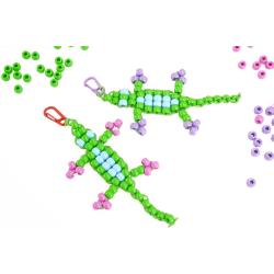 Lézard en perles pony beads