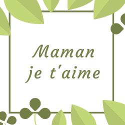 «Maman je t’aime» est un joli poème plein d’amour et d’attention que votre enfant pourra réciter le jour de la fête des mères ou à chaque occasion qu’il aura de lui faire plaisir. Imprimez ce joli poè