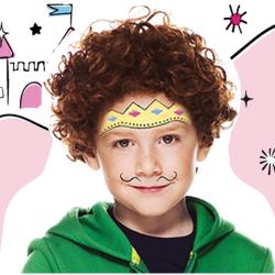 Maquillage de prince avec Snazaroo