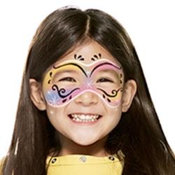 Maquillage masque de Carnaval avec Snazaroo