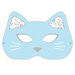 Un masque de chat à imprimer gratuitement pour le Carnaval.