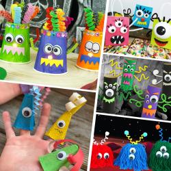 Monstre Halloween : vous cherchez une activité à proposer à vos enfants sur le thème des monstres ? Voici sans plus attendre une sélection d'idées et de tutos pour Halloween.
