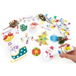 Activité de Noël à tamponner pour occuper les maternelles
