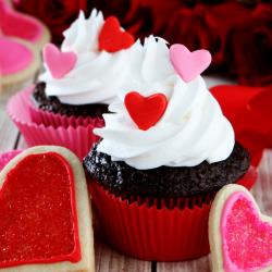Retrouvez la recette du muffins au chocolat noir pour la Saint Valentin à faire en famille pour cette fête qui concerne toutes les personnes qui s'aiment. C'est la fête de l'amour et ces muffins au ch