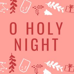 Chanson O Holy nignt pour chanter Noël en anglais avec les enfants. Une chanson pour chanter Noël en anglais.