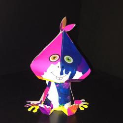 tuto bricolage activite enfants paper toy