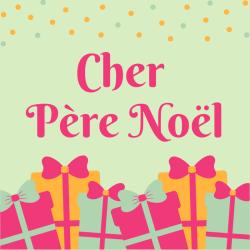 Le papier à lettre de Noël kawaii à imprimer gratuitement