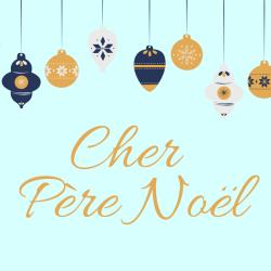 Imprimer le papier à  lettre père noel rouge et vert , pour écrire sa lettre au père Noël