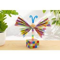 Papillon sur socle