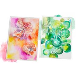 Peinture aquarelle et drawing gum
