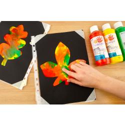 Peinture propre feuilles d'automne