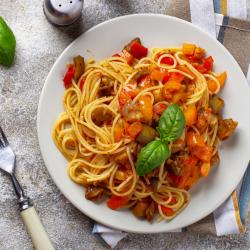 Penne poivron tomate, une recette de pâtes aux légumes : Les pennes poivron tomate est une recette de pâtes aux légumes, une recette pour une alimentation plus équilibrée en légume