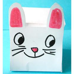 Fabriquer une petite boîte lapin Pâques