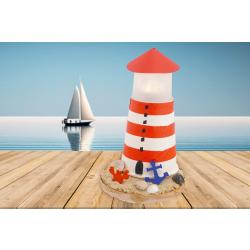 Phare de la mer lumineux