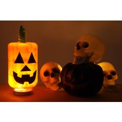 Comment faire un photophore citrouille pour Halloween ? Le tuto