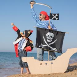 pirate - mot du glossaire Tête à modeler. Définition et activités associées au mot pirate.