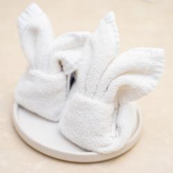 Pliage serviette lapin