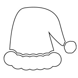 Pochoir sapin de Noël à imprimer afin de décorer la mason. Il suffit de découper en suivant les traits.