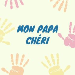 "Mon papa chéri" est un joli poème pour dire "je t'aime" à son papa le jour de la Fête des pères. Ce poème est inscrit dans des cœurs et est à imprimer et à colorier pour faire une jolie carte à gliss