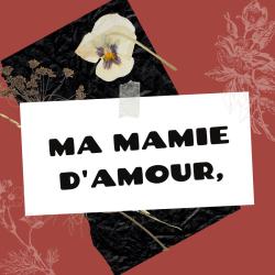 Un poème pour mamie à imprimer et à réciter pour la fête des grands-mères. Un cadeau qui fera plaisir aux mamies qui auront le bonheur d’entendre leur petit-enfant réciter une jolie poésie ! Avec sa d
