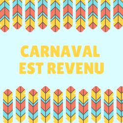 Poésie "Carnaval est revenu ". Un beau poème à imprimer, à colorier et à réciter . Le Poème Carnaval est revenu est adaptée pour les enfants de primaire , il