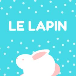 poésie de Claire de La Soujeole. Une poésie à imprimer, à colorier. La poésie le lapin pour toute la famille.