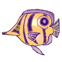 Poissons d'avril à découper et à coller dans le dos des autres ! Un poisson à imprimer