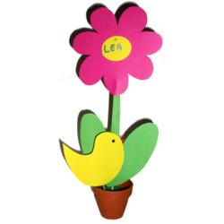 Fabriquer un petit pot de fleur pour dÈcorer la table du repas ou les buffets