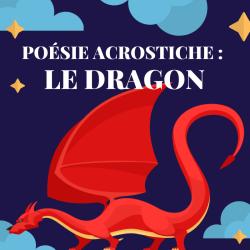 Le dragon à cinq pattes , est une poésie sur le thème du dragon rigolotte et assez facile à apprendre. Le dragon à cinq pattes raconte la mésaventure d'un dragon qui est tombé &a