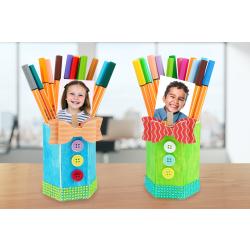 Pot à crayons chemise